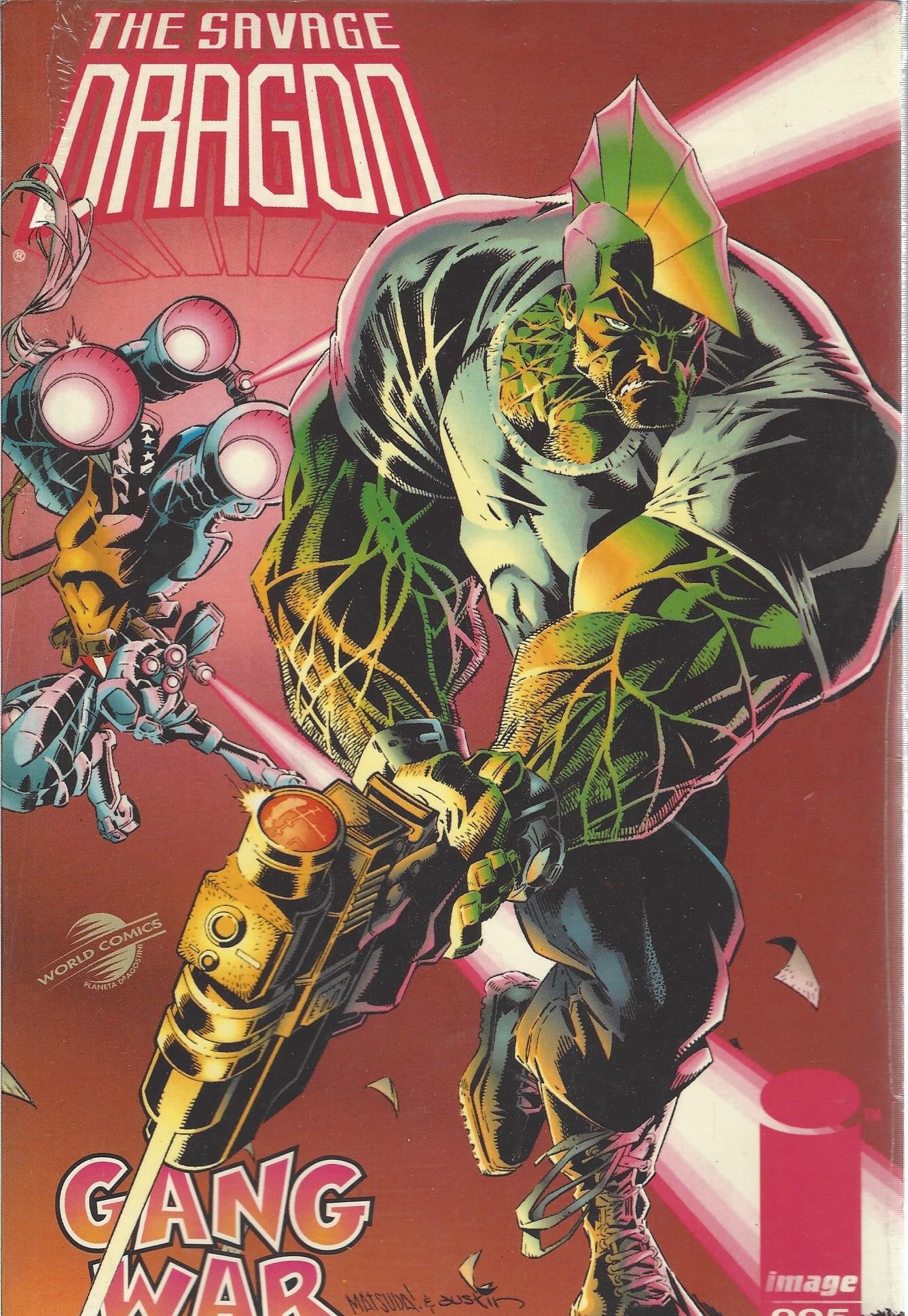 The savage dragon, gang war book