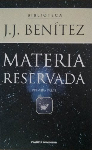 Materia reservada; t.I book