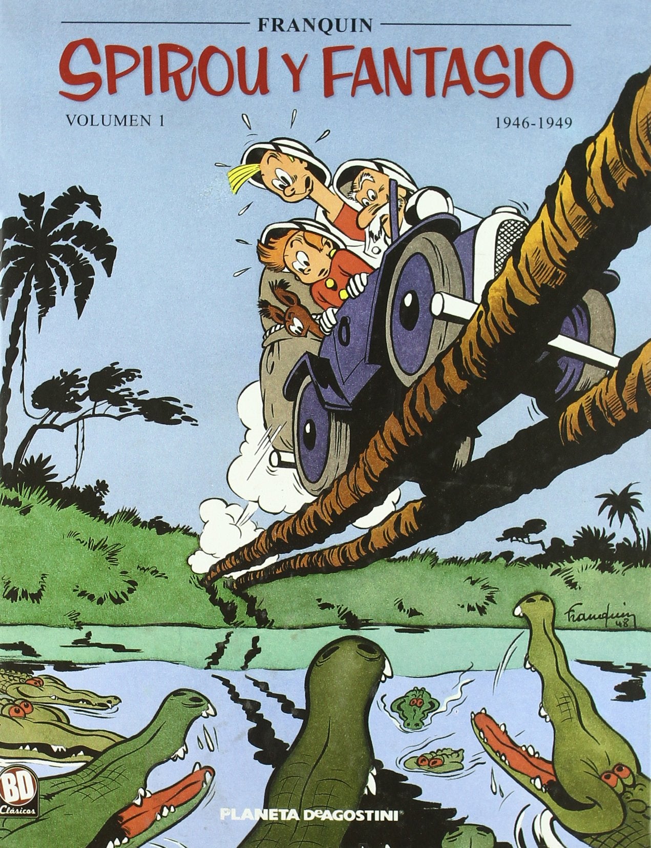 SPIROU Y FANTASIO Nº1/7: 1946-1949 (Cómics BD NO, Band 30) Manga