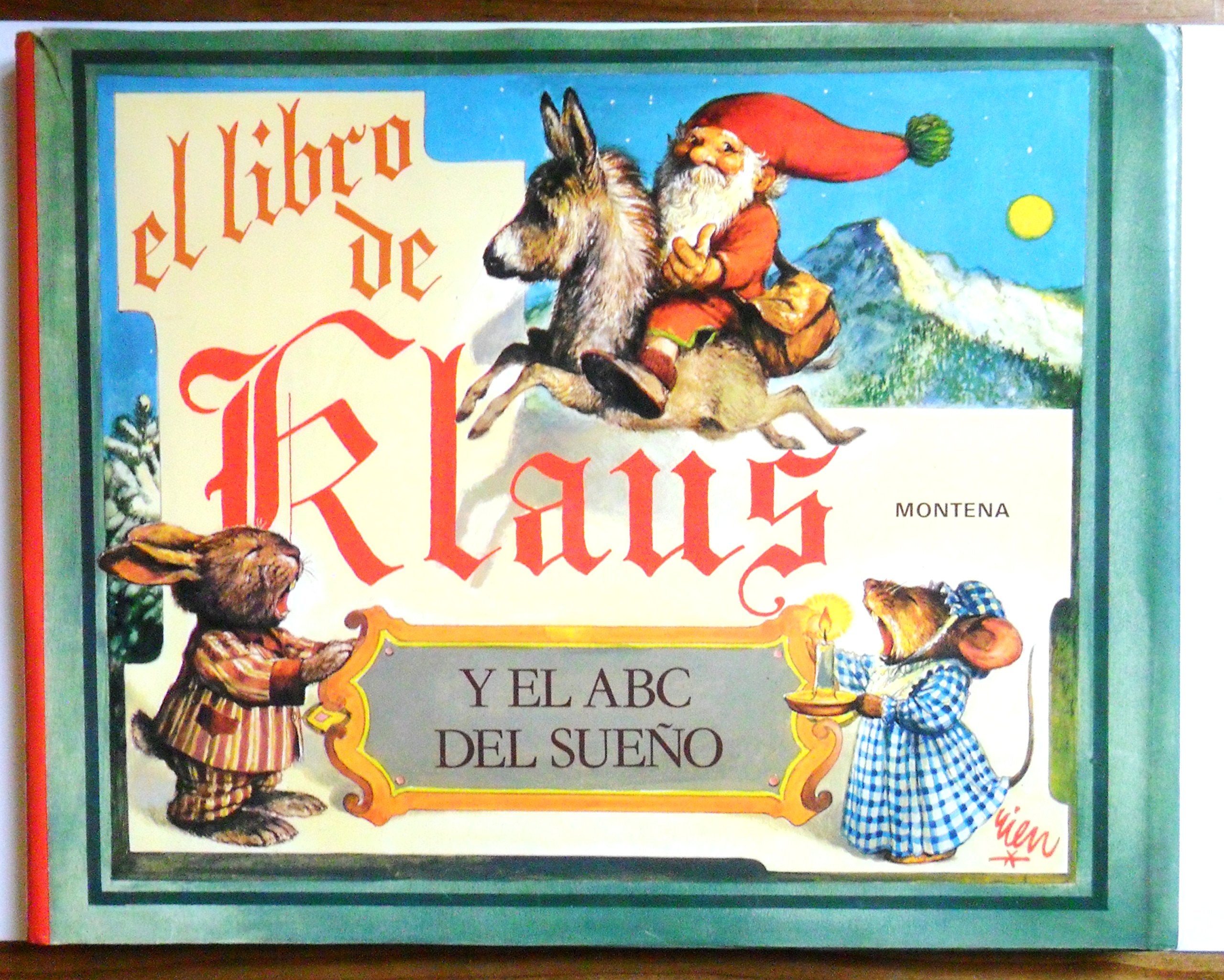 Libro de klaus y el ABC del sueño,el book