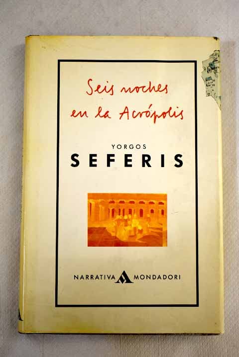 Seis noches en la Acrópolis book