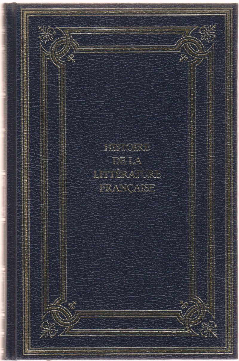 Histoire de la littérature française Tome V book