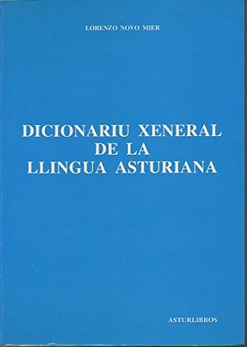 Dicionariu xeneral de la llingua asturiana book