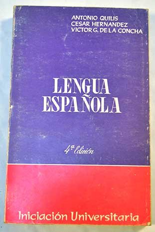 Lengua española: iniciación universitaria Books
