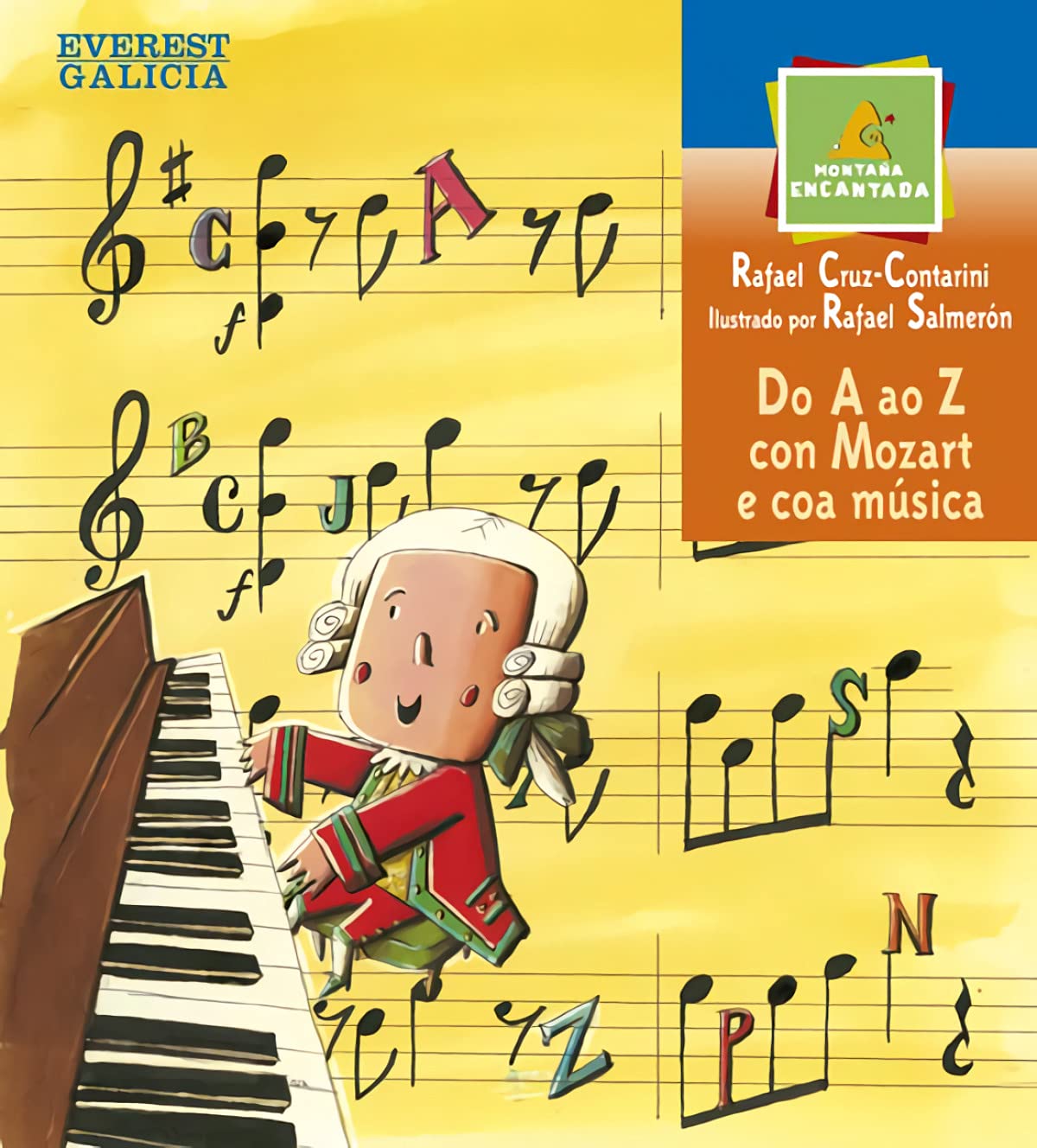 Do A ao Z con Mozart e coa música (Montaña encantada) Books