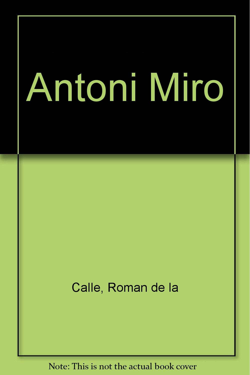 Antoni Miró: l'estranya obsessió de "pintar pintura" book