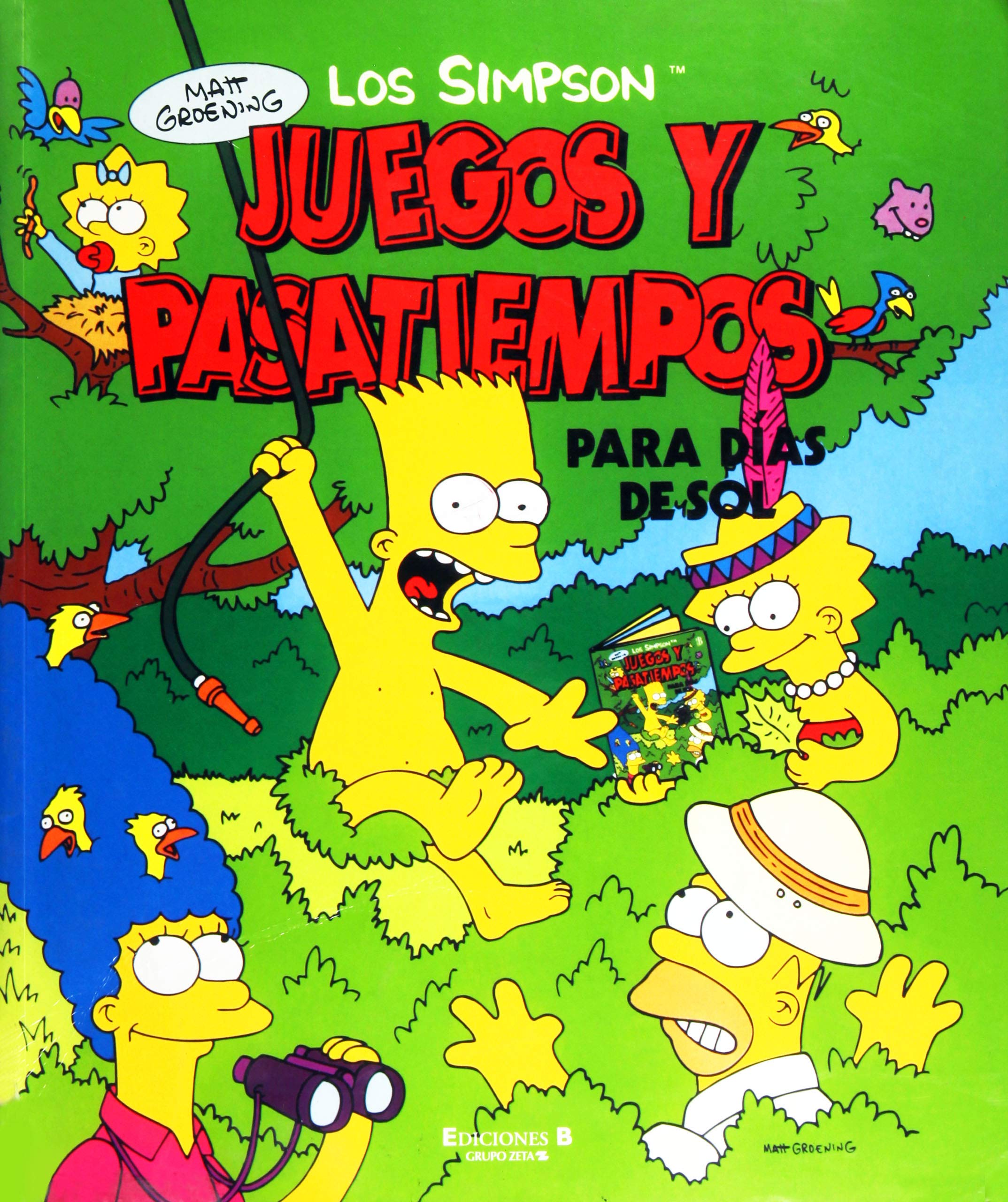Juegos y pasatiempos para días de sol (Los Simpson. Actividades) Non-fiction