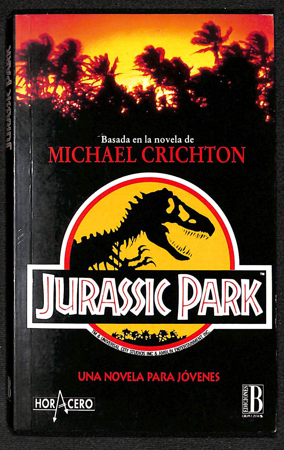 Jurassic park (novela para jovenes) Books
