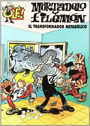 El transformador metabólico (Olé! Mortadelo 57) Superheroes