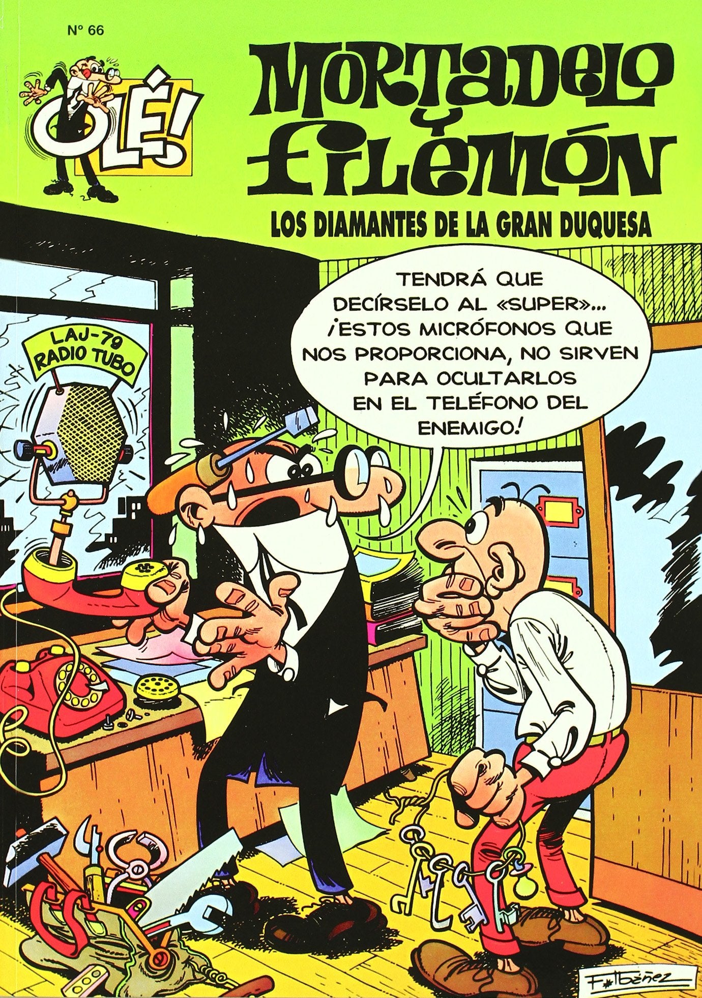 Los diamantes de la gran duquesa (Olé! Mortadelo 66) (Bruguera Clásica, Band 610007) Books