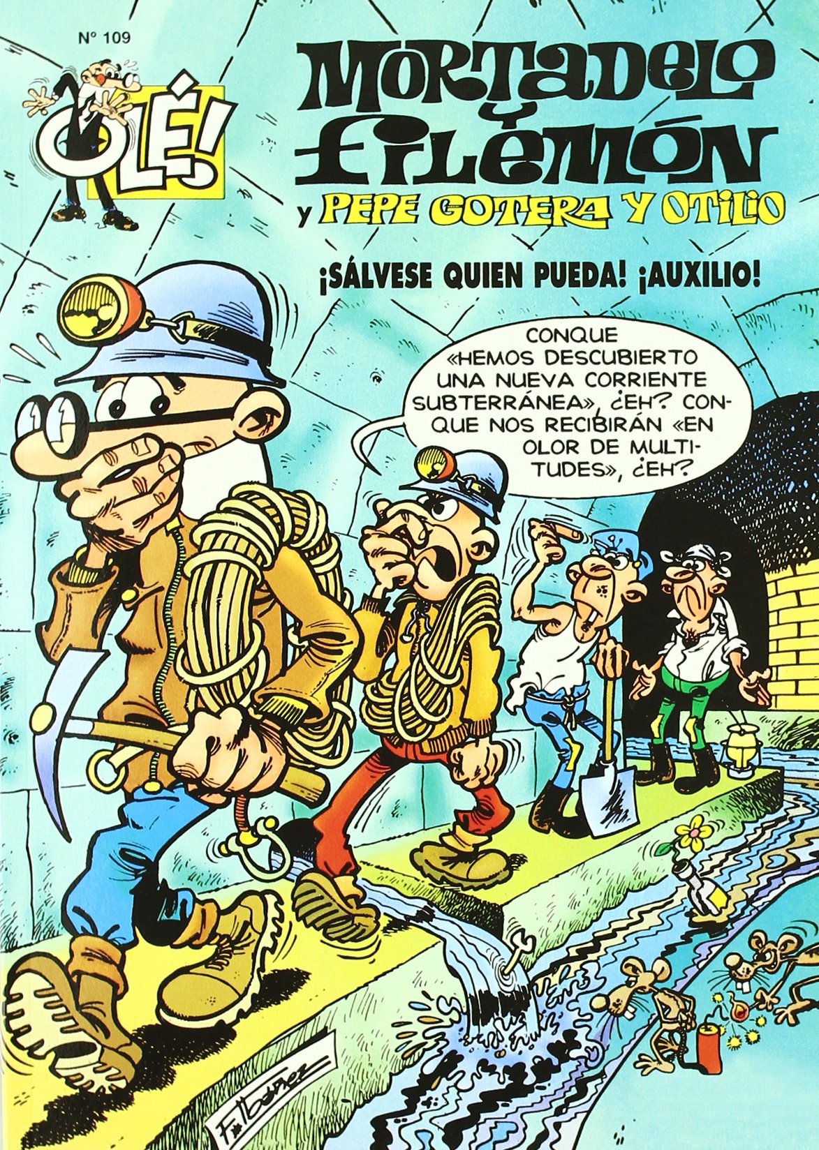 Sálvese quien pueda (Olé! Mortadelo 109) Comics & Mangas