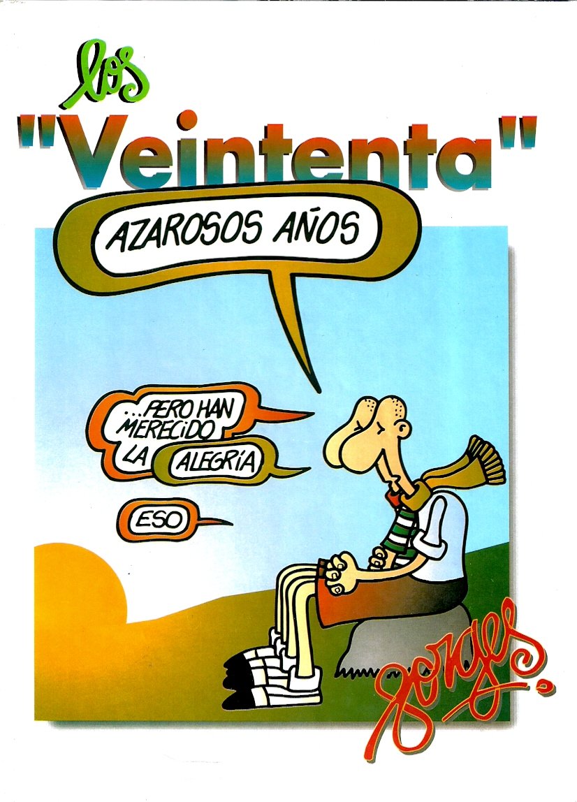 Los Veintenta azarosos años book