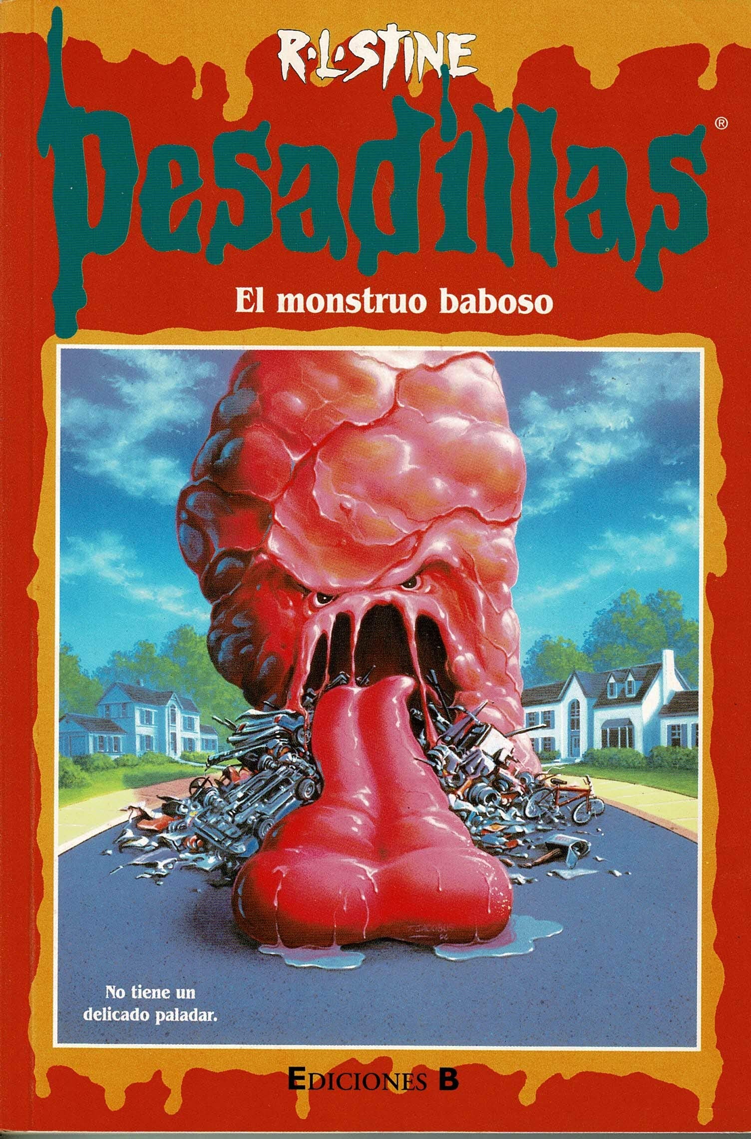 El monstruo baboso ("pesadillas") book