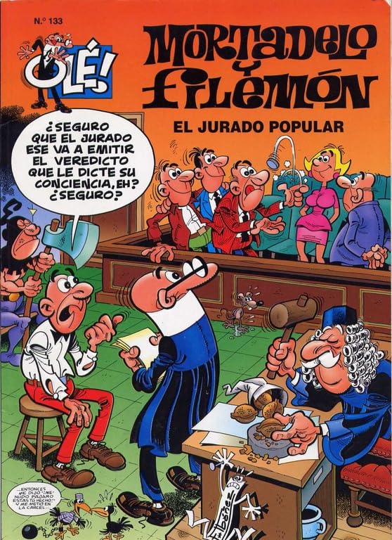 El Jurado Popular (Olé! Mortadelo 133) (Bruguera Clásica, Band 610007) Books