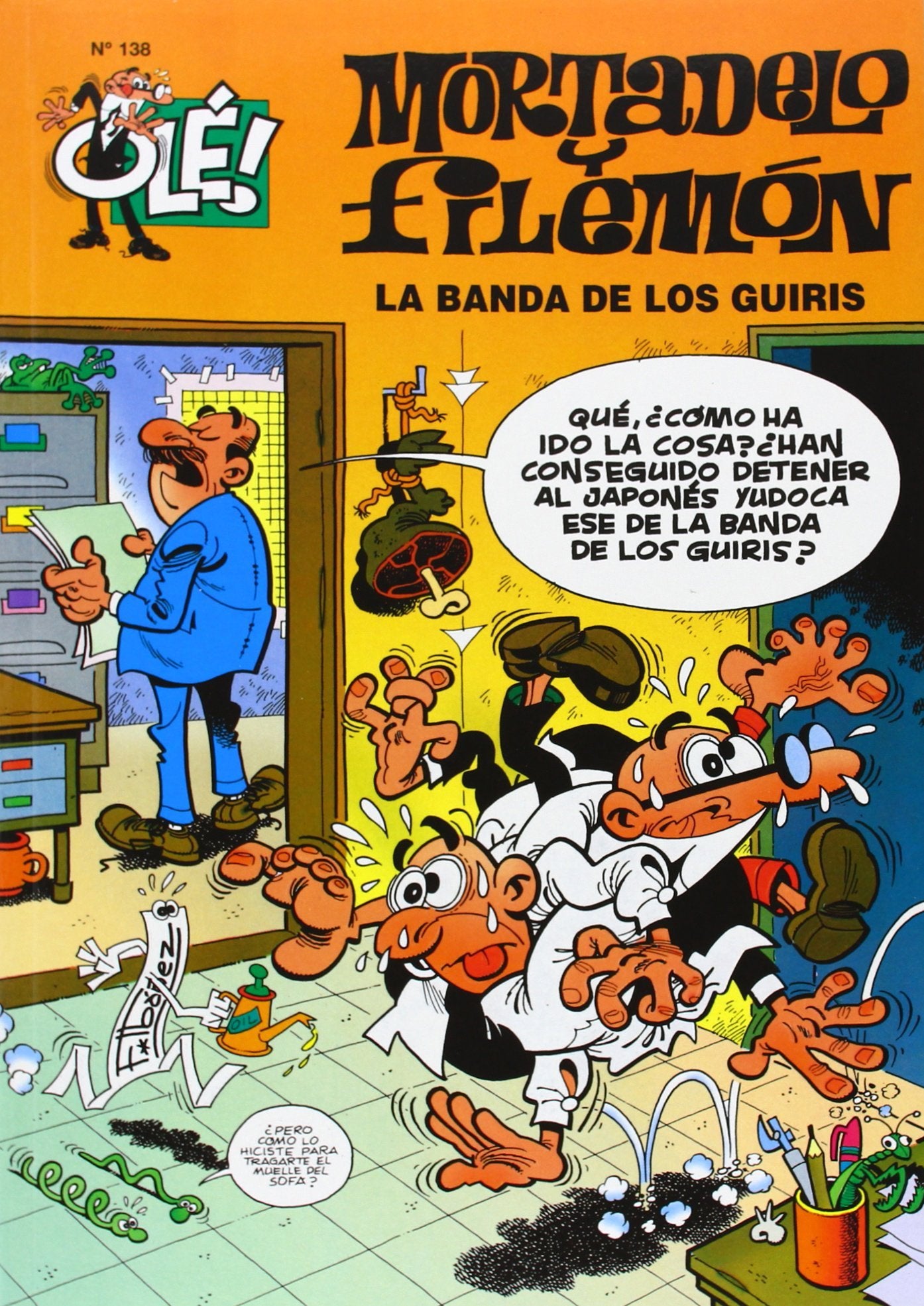 La banda de los guiris (Olé! Mortadelo 138) book
