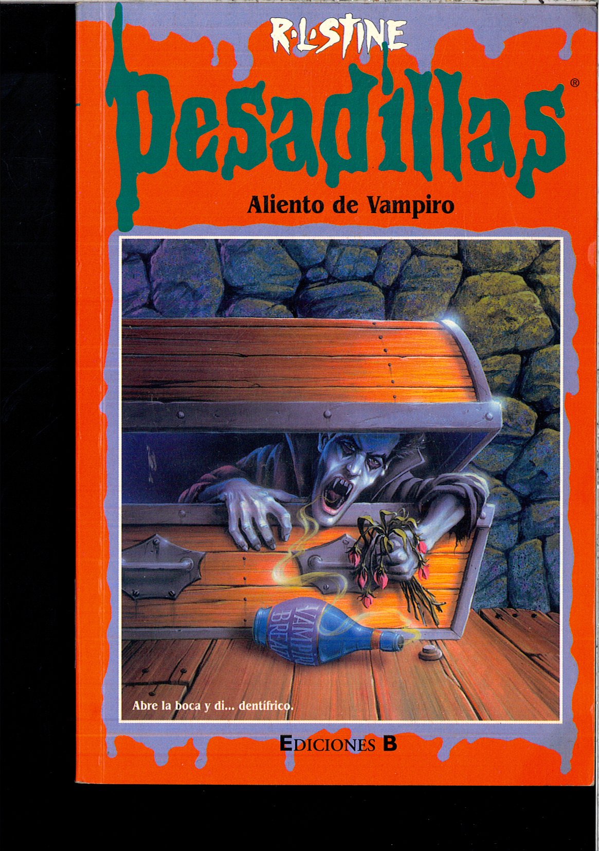 Aliento de vampiro ("pesadillas") book