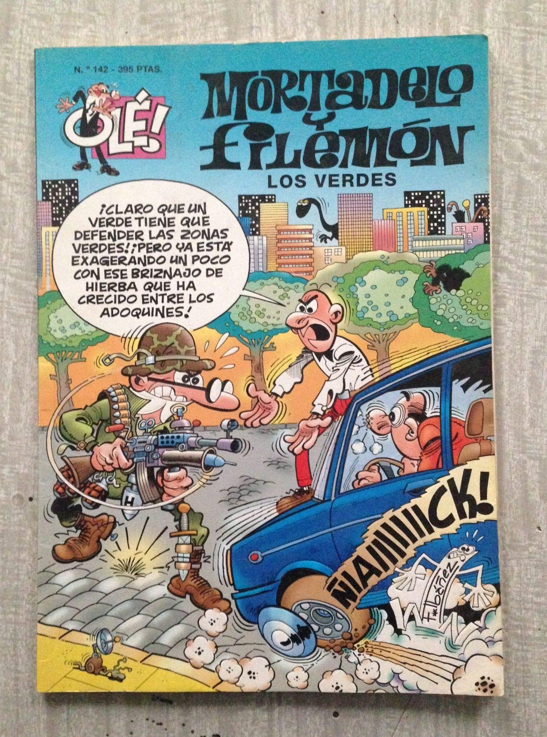 Los verdes (Olé! Mortadelo 142) (Bruguera Clásica, Band 610007) Books