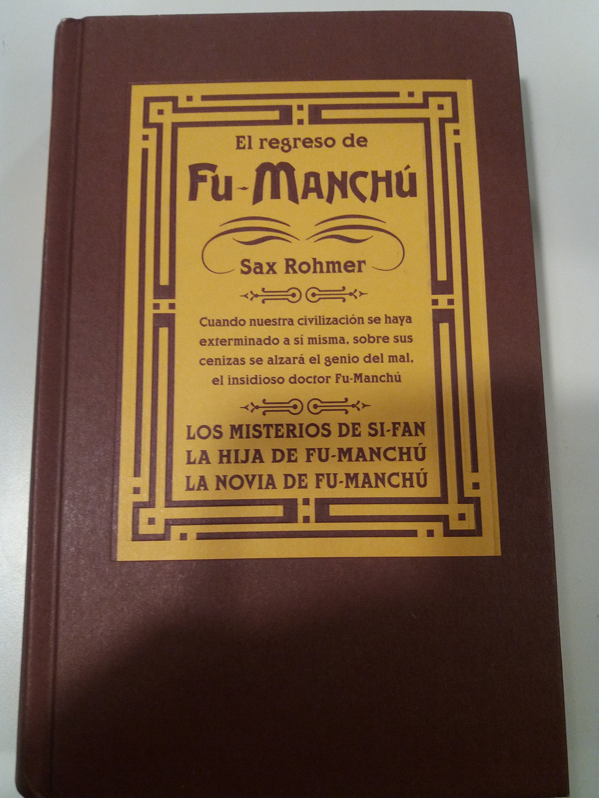 El regreso de fu-manchu book