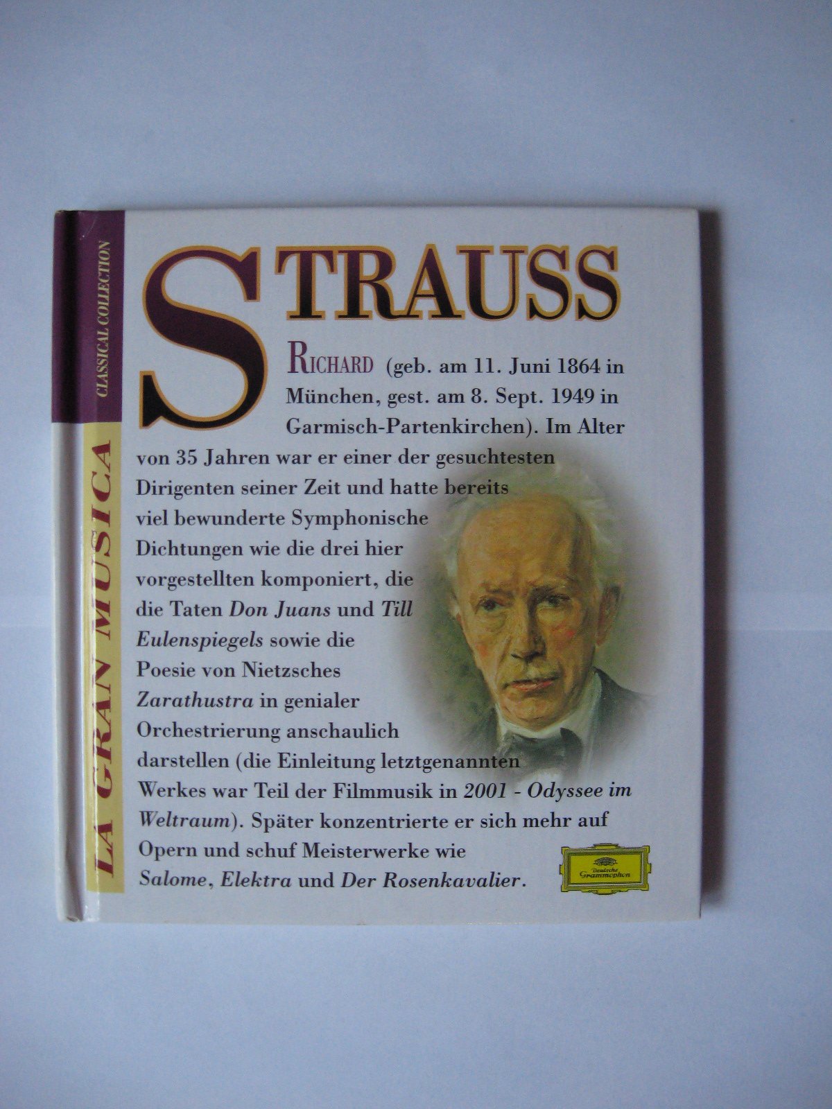 Richard Strauss (La Gran Musica Classical Collection) mit CD Arts & Music Books