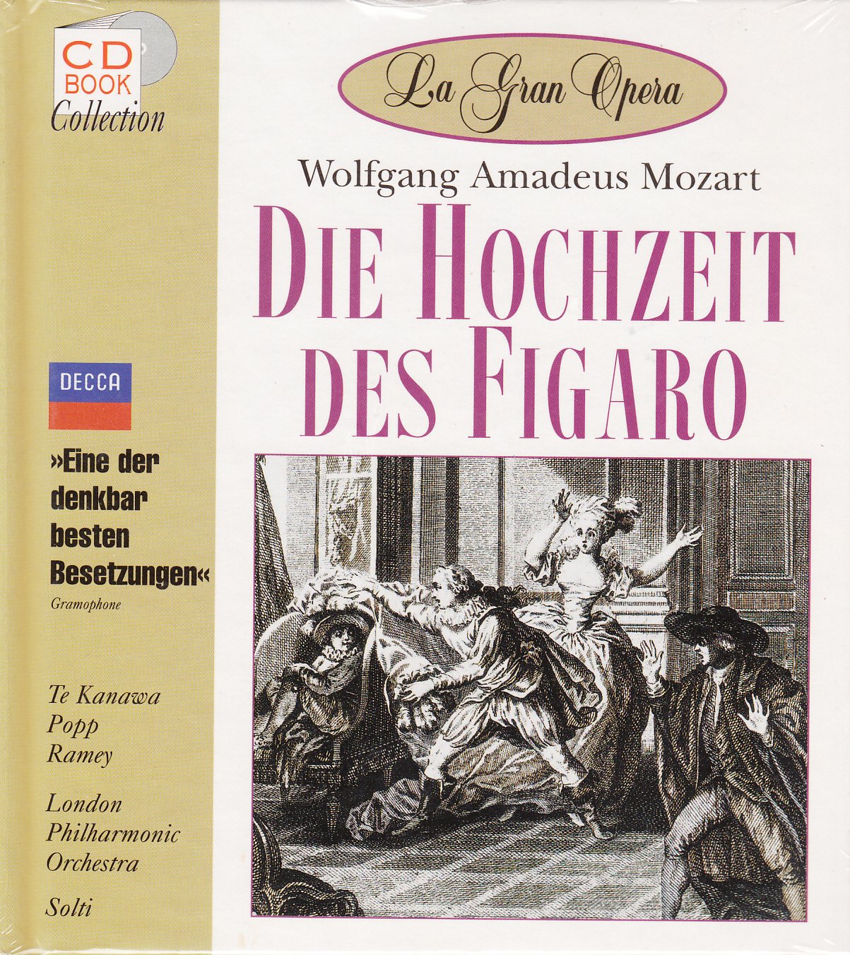 Die Hochzeit des Figaro. La Gran Opera. CD + Book Collection Books