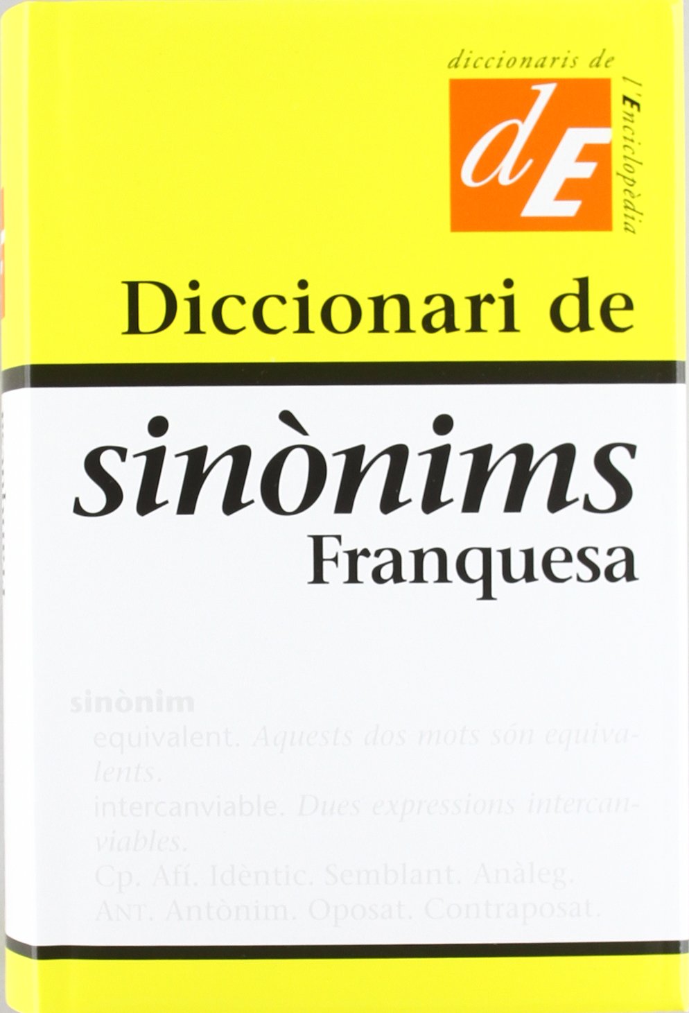 Diccionari de sinònims Franquesa Non-fiction
