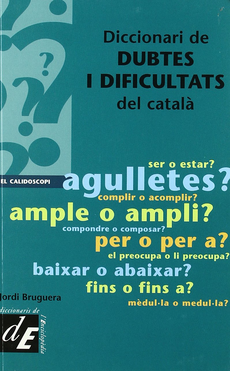 Diccionari de dubtes i dificultats del català Non-fiction