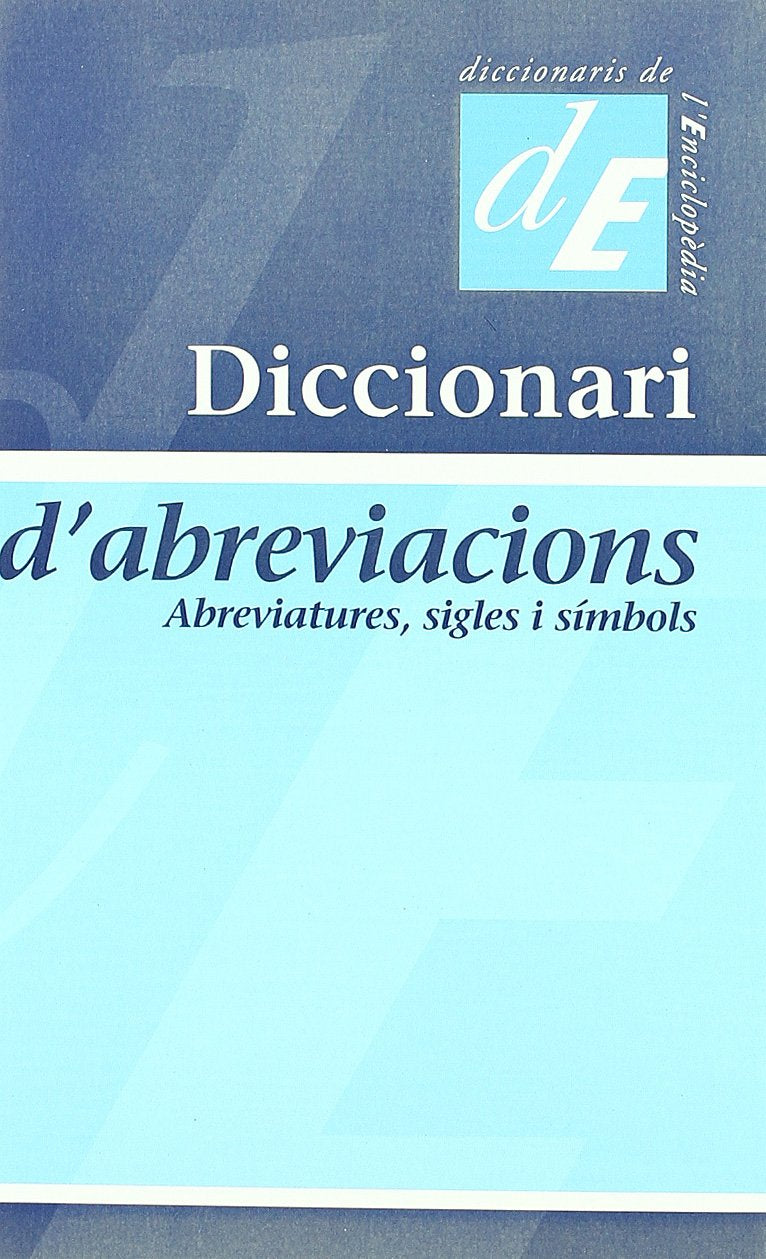 Guillén i Sànchez, J: Diccionari d'abreviacions : abreviatur Non-fiction