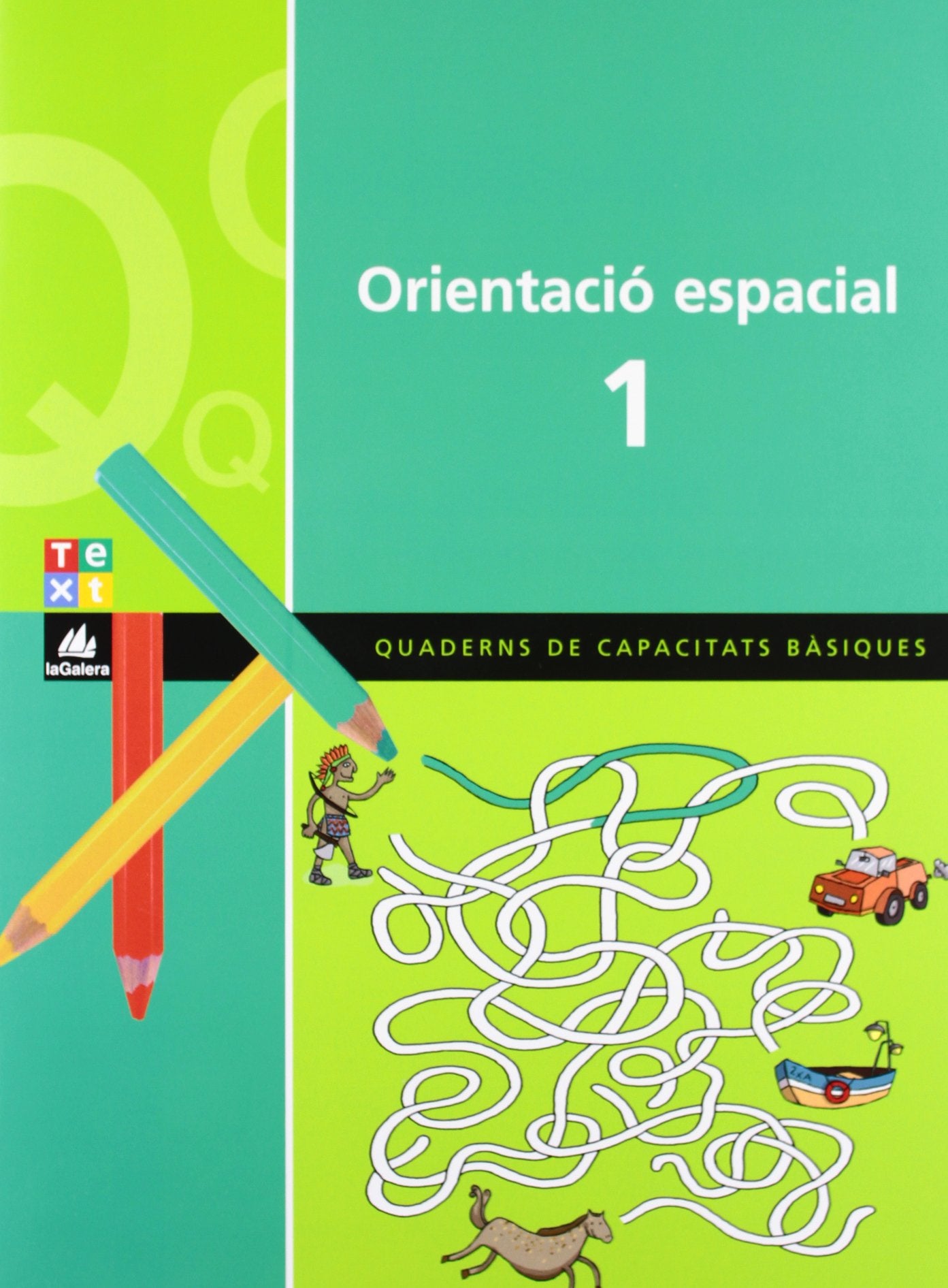 Quadern d'orientació espacial, 1 Educació Primària. Quaderns de capacitats bàsiques 1 (Quad. capacitats bàsiques) Books