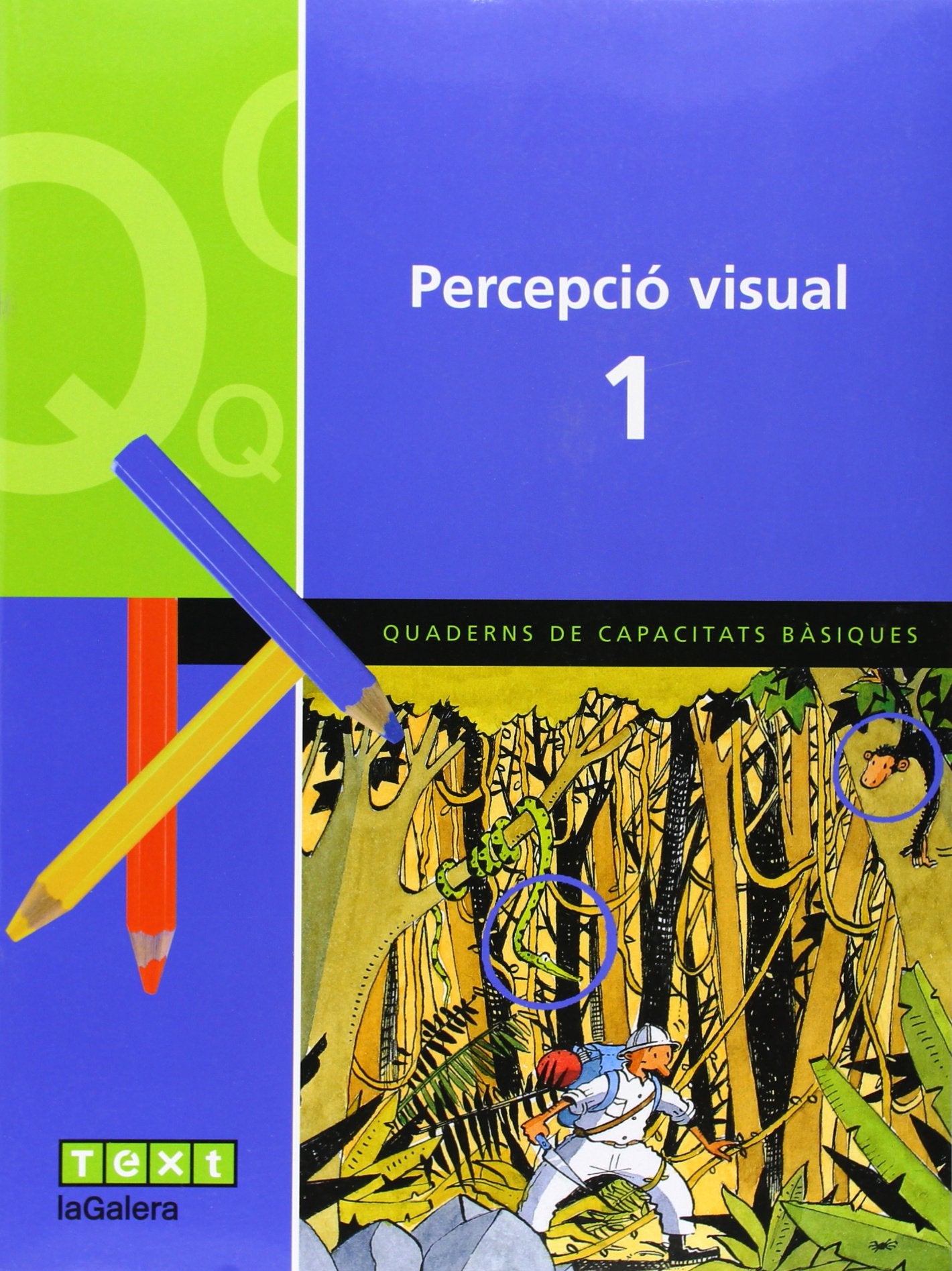 Percepció visual, 1 Educació Primària. Quaderns de capacitats bàsiques (Quad. capacitats bàsiques) Books