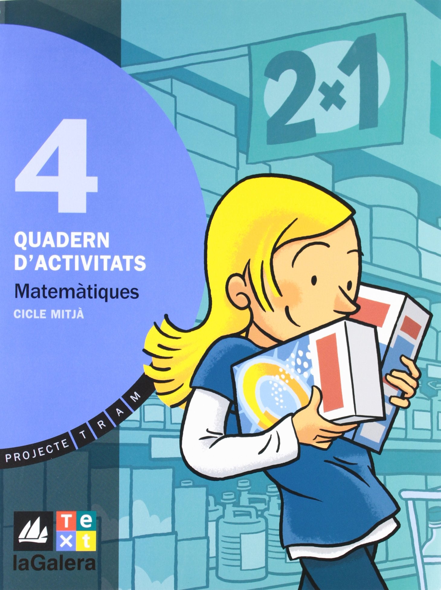 Projecte Tram, matemàtiques, 4 Educació Primària, cicle mitjà. Quadern d'activitats Non-fiction