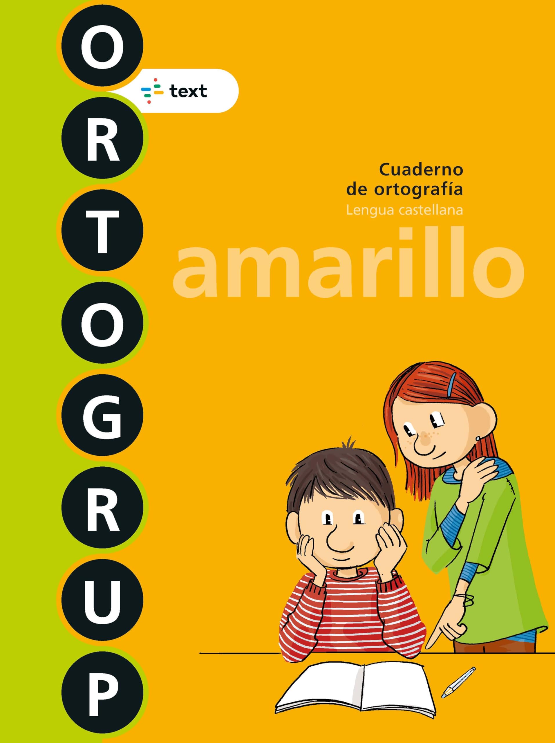 Ortogrup 3. Amarillo: Cuaderno de ortografia. Lengua castellana Books
