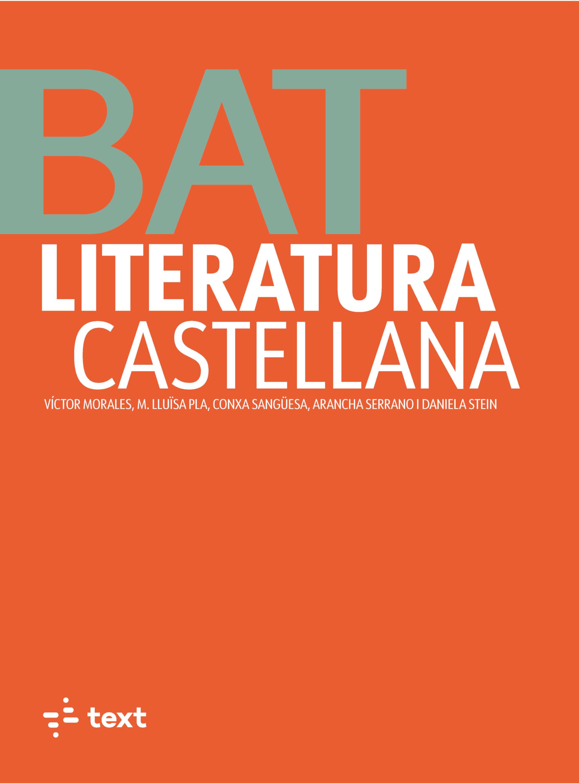 Literatura castellana. Batxillerat book