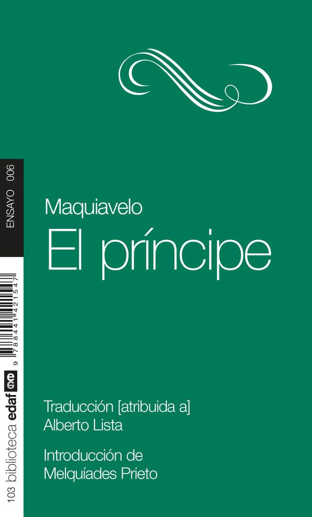 El principe / The Prince book