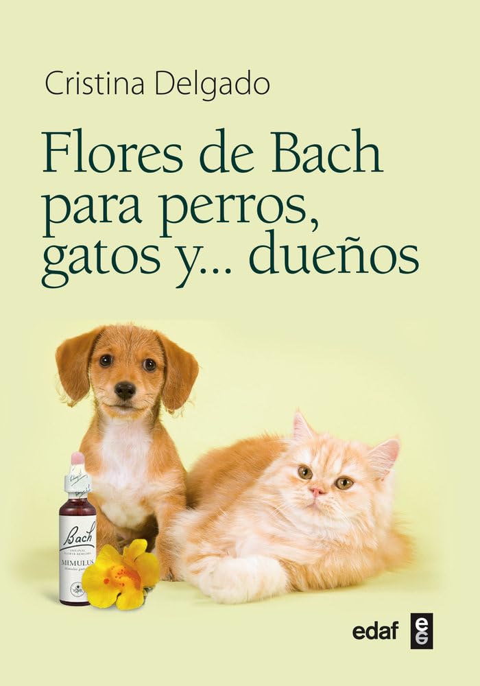 Flores de Bach para perros, gatos y...dueños book