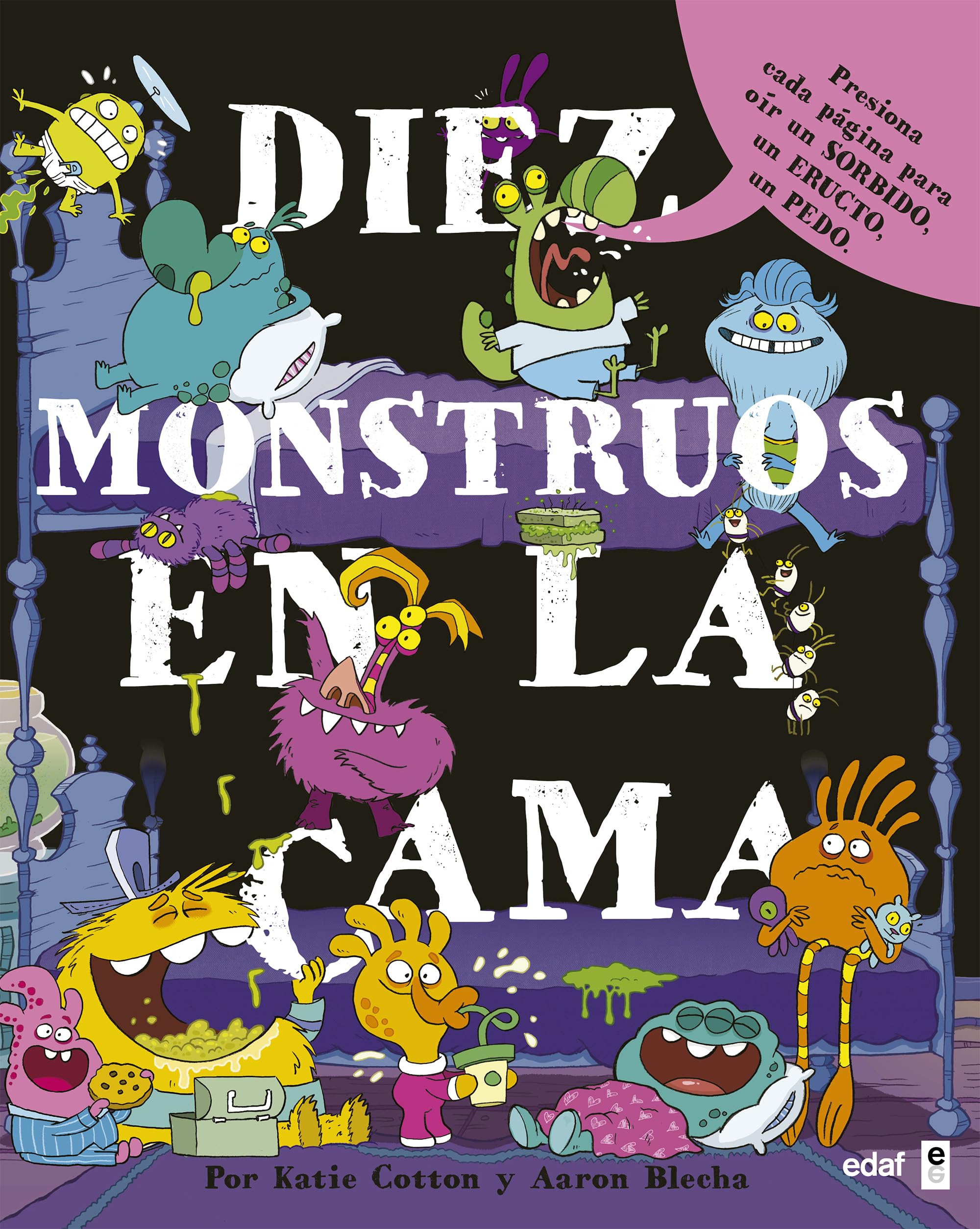 Diez monstruos en la cama / 10 Monsters in Bed book