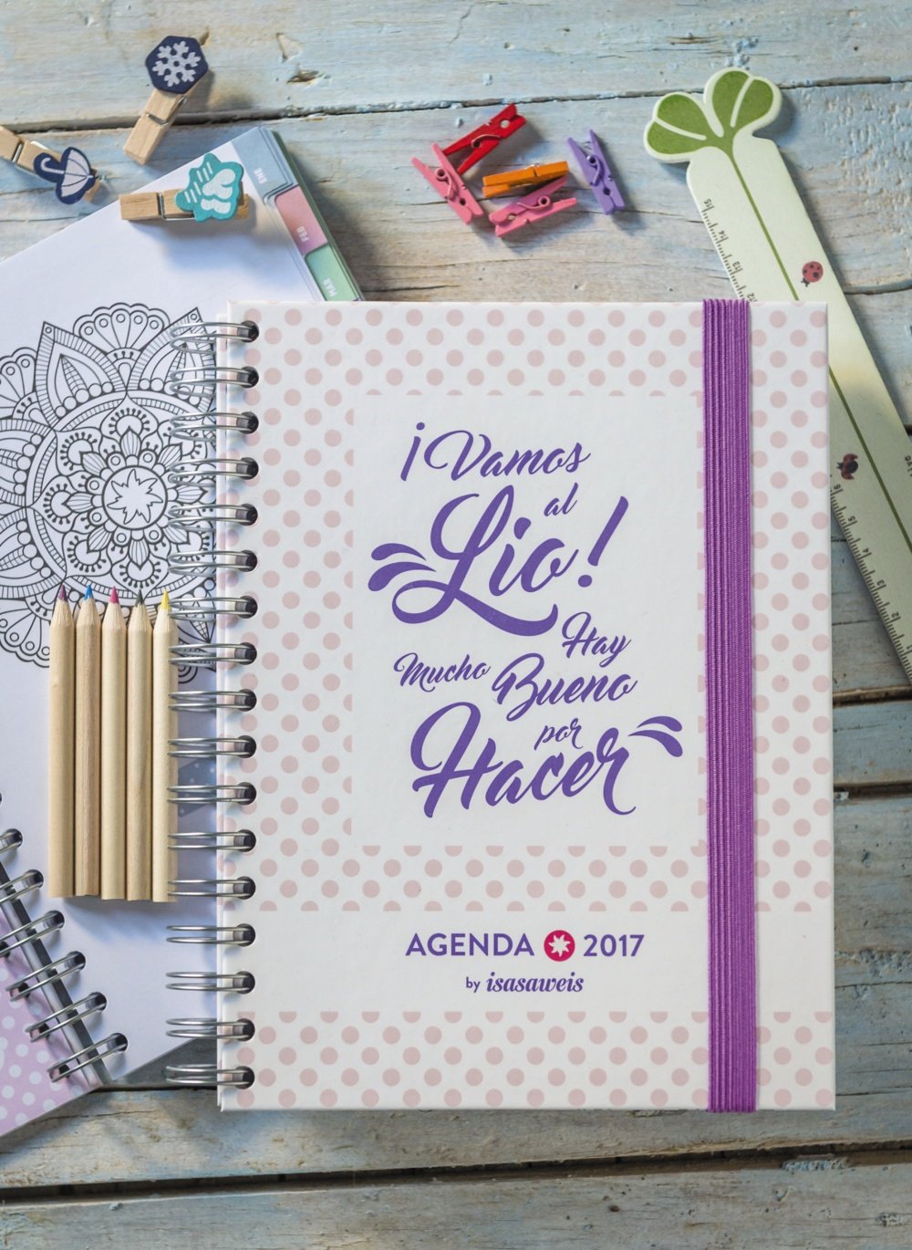 Agenda 2017 Isasaweis: ¡Vamos al lio! Hay mucho bueno por hacer (Libros Singulares) Hobbies & Crafts