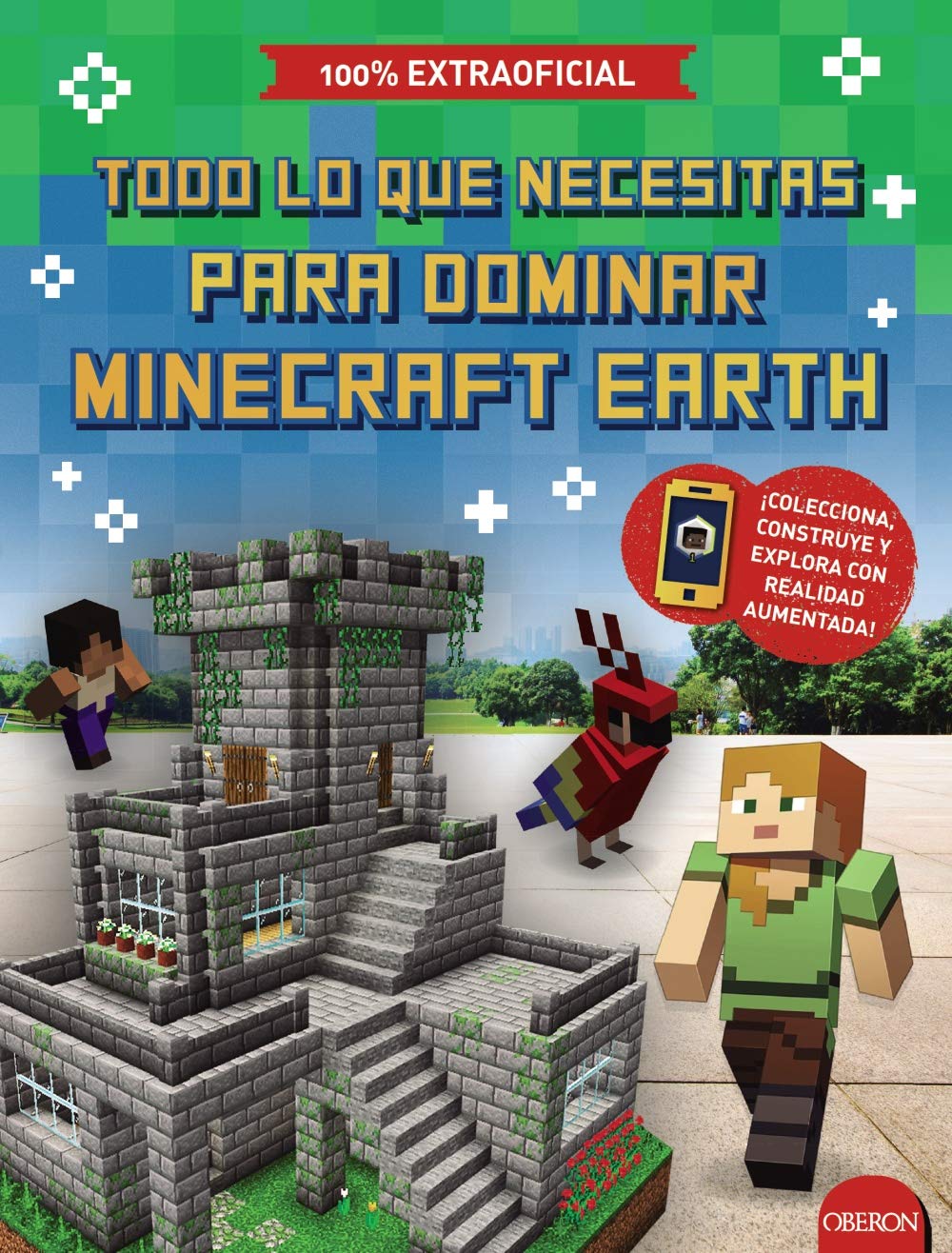 Todo lo que necesitas para dominar Minecraft Earth book