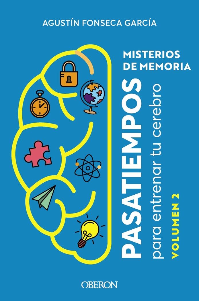 Misterios de memoria: Pasatiempos para entrenar tu cerebro. Volumen 2 (Libros singulares) Leisure & Fun