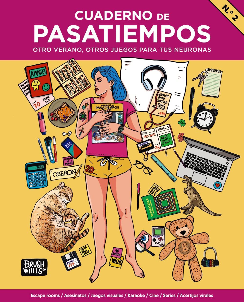 Cuaderno de pasatiempos N.º 2: Otro verano, otros juegos para tus neuronas book