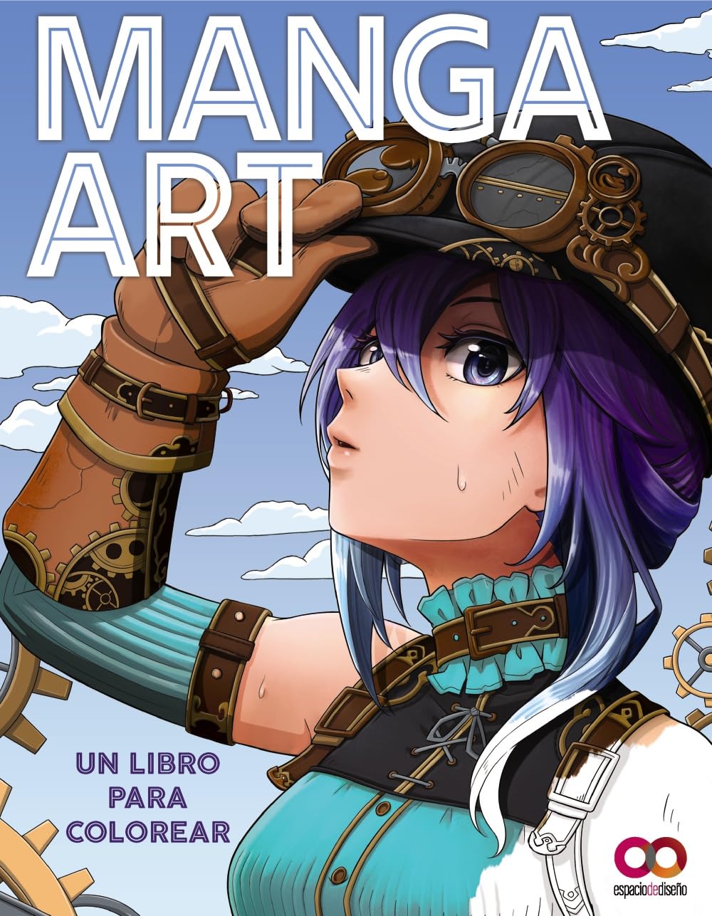 Manga Art: Un libro para colorear (ESPACIO DE DISEÑO) Manga