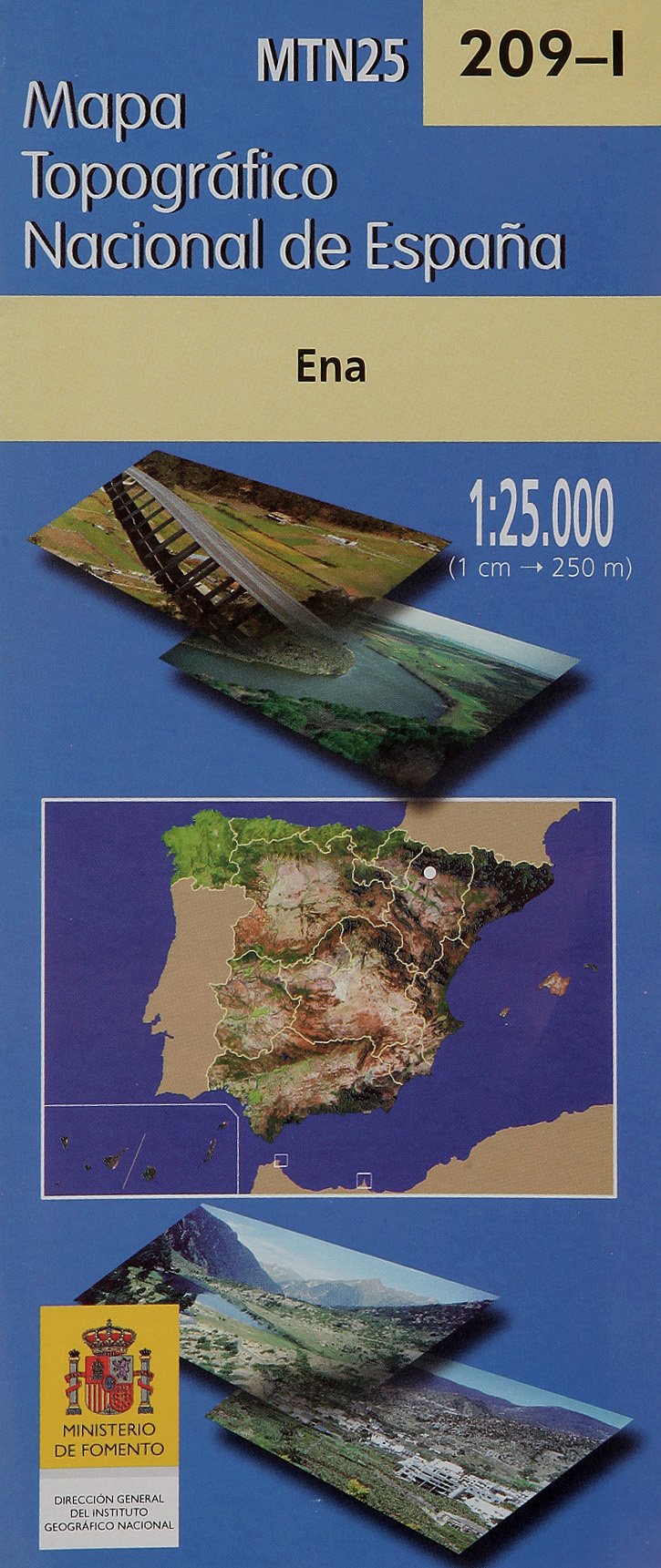 Mapa ena 209-I 1:25000 Maps & Plans