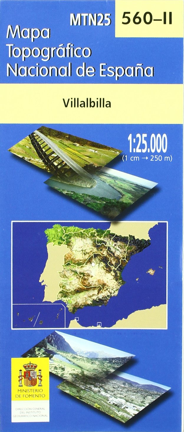 560-2 VILLALBILLA1:25.000 Maps & Plans