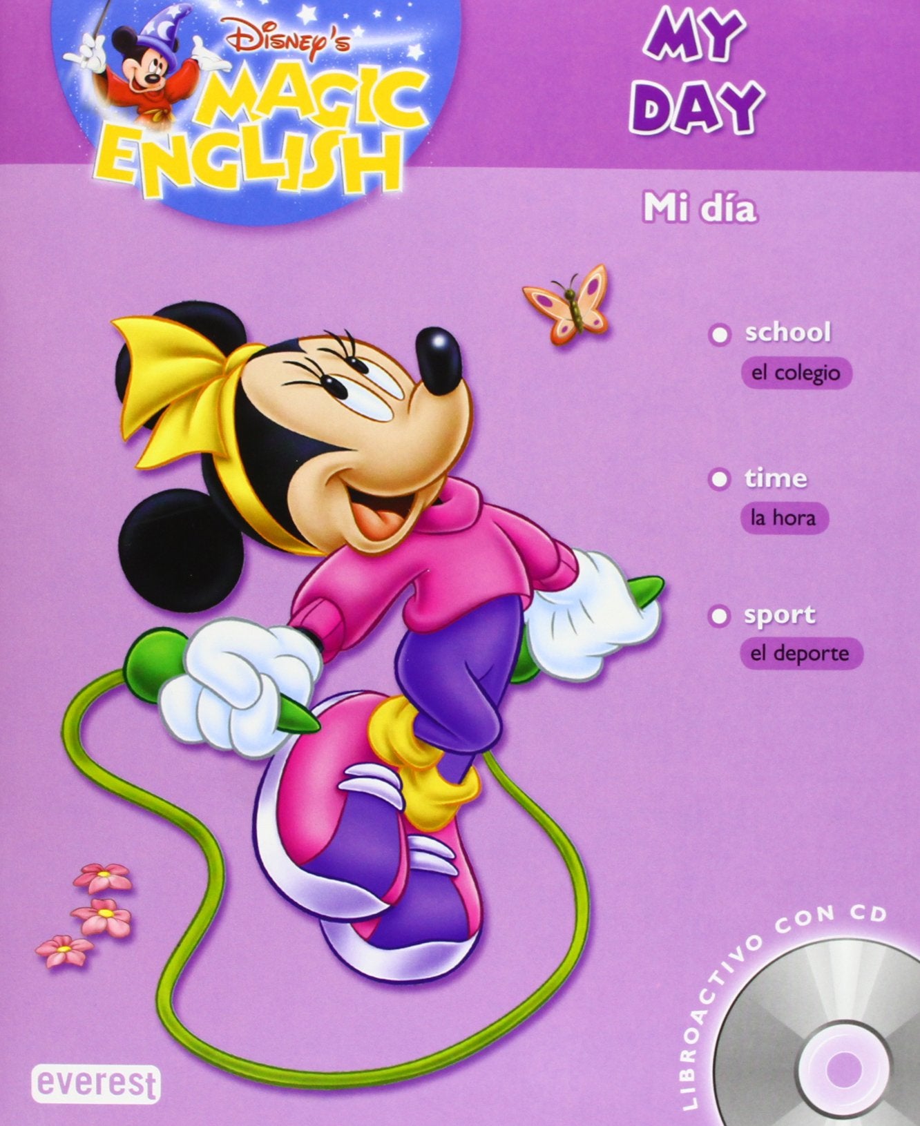 Magic English. My day / Mi día: Libroactivo con CD Books