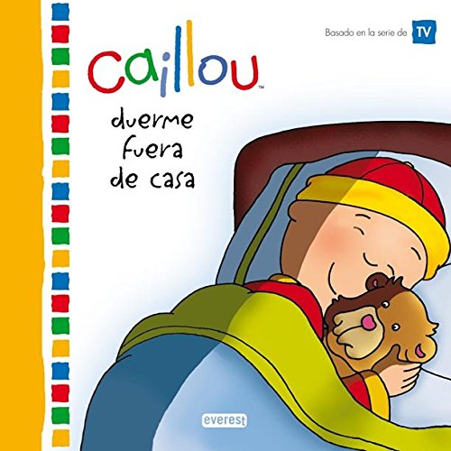 Caillou duerme fuera de casa book