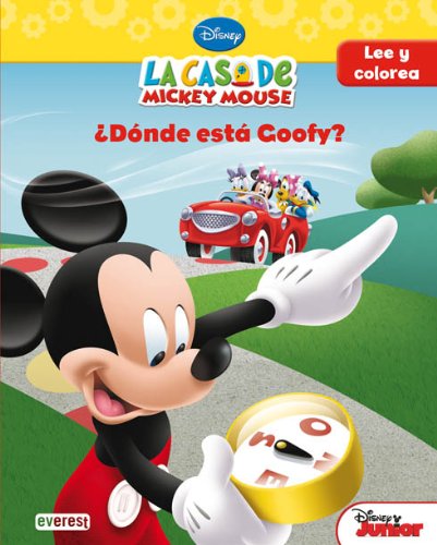 La casa de Mickey Mouse. ¿Dónde está Goofy?: Lee y colorea book