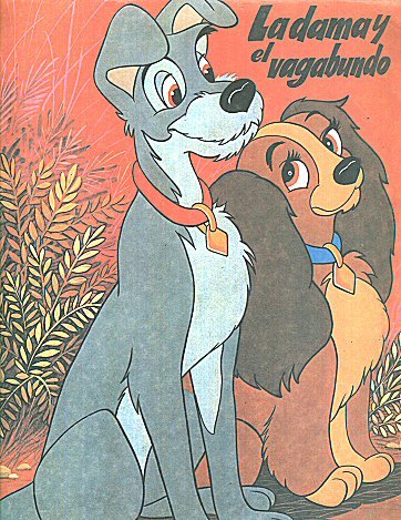 La Dama y el Vagabundo: Libro con juegos y actividades a todo color book