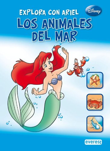 Explora con Ariel los animales del mar Books