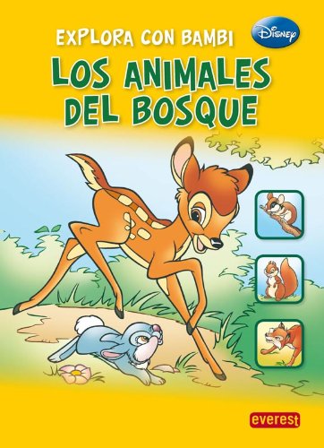 Explora con Bambi los animales del bosque Books