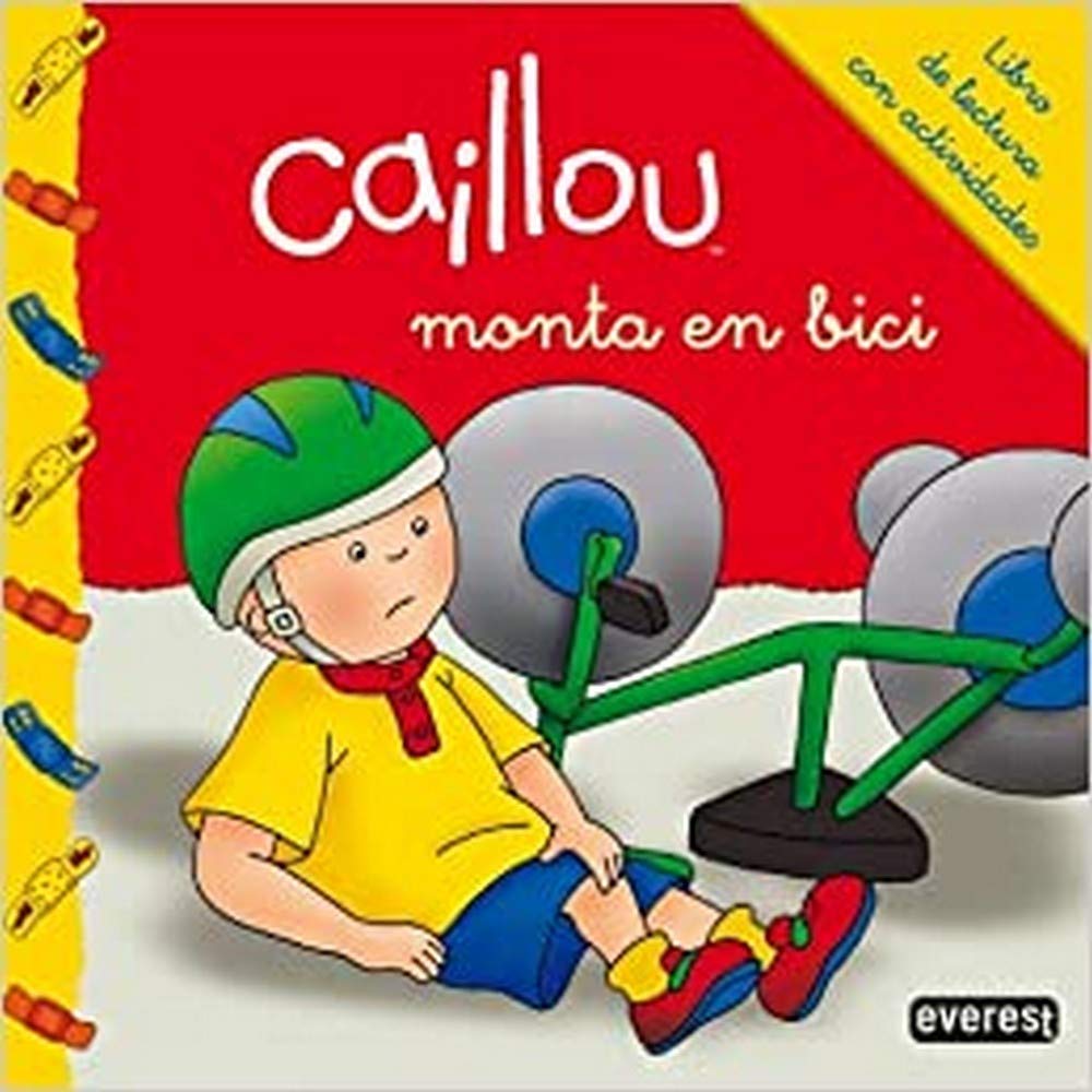 Caillou monta en bici: Libro de lectura con actividades (Mis cuentos de Caillou) Tiptoi & Games