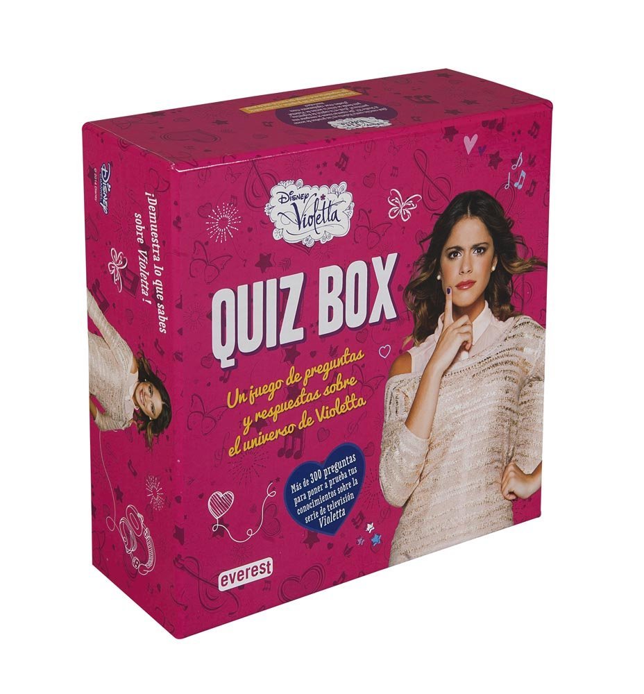 Violetta. Quiz Box: Un juego de preguntas y respuestas sobre el universo de Violetta book